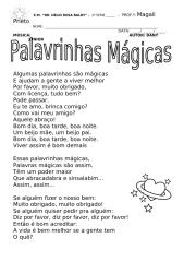 TEXTOS_ Palavrinhas mágicas e Corpo Humano_músicas.doc