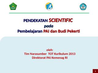 Pendekatan Scientific 2014.ppt